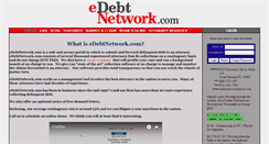 Desktop Screenshot of edebtnetwork.com